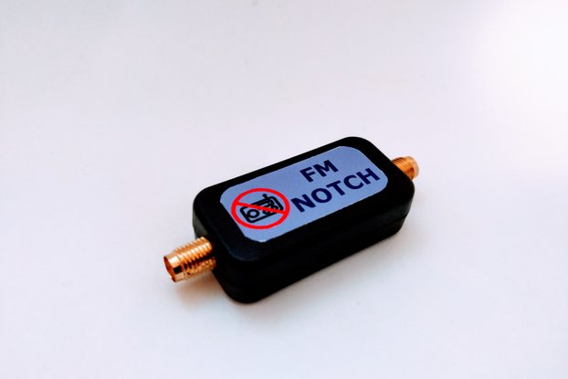 FM Notch Filter 88-108MHz in Enclosure