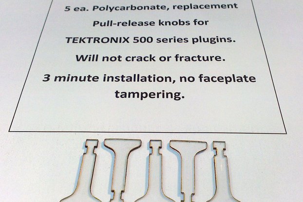 Substitute Pull tabs for Tektronix TM500 plugins