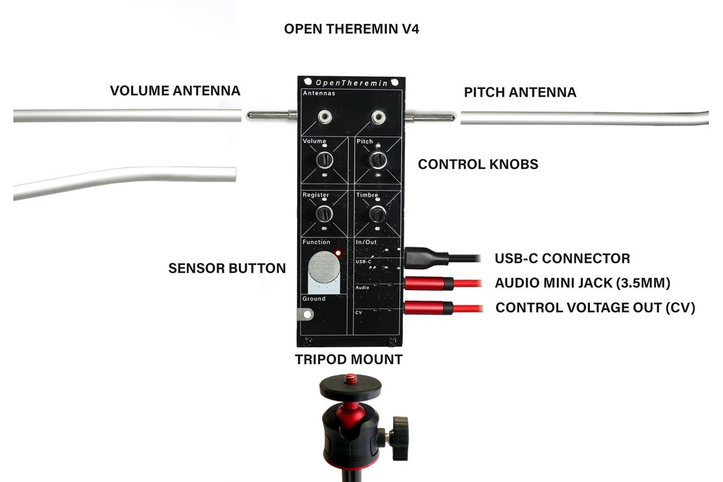OpenTheremin 4.5 Kit - Open Source Theremin 1