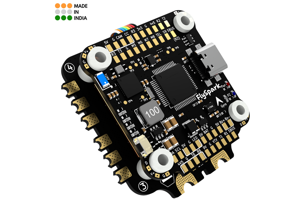 FlySpark F4 V1 BLS 60A Stack | FLIGHT CONTROLLER 1