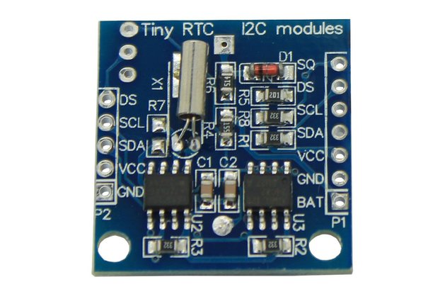 Arduino RTC clock module 24C32 storage DS1307