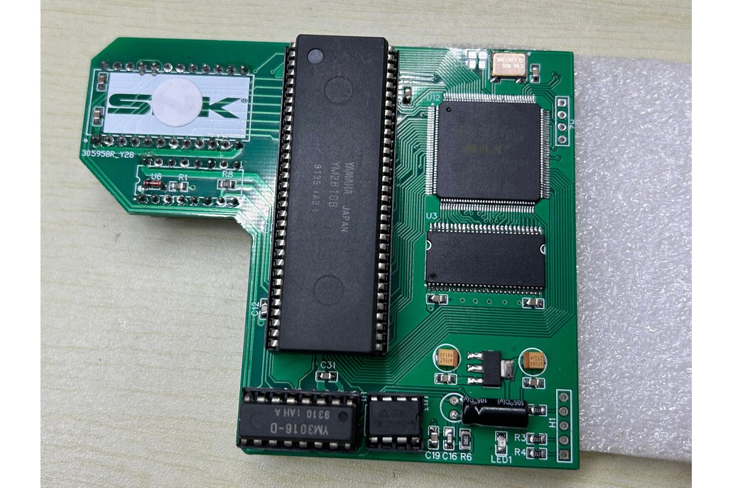 OPNB MegaMod - NeoGeo YM2610 Hardware VGM Player 1