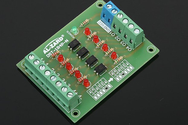 4Bit 24V to 5V Optocoupler Isolator(8042)