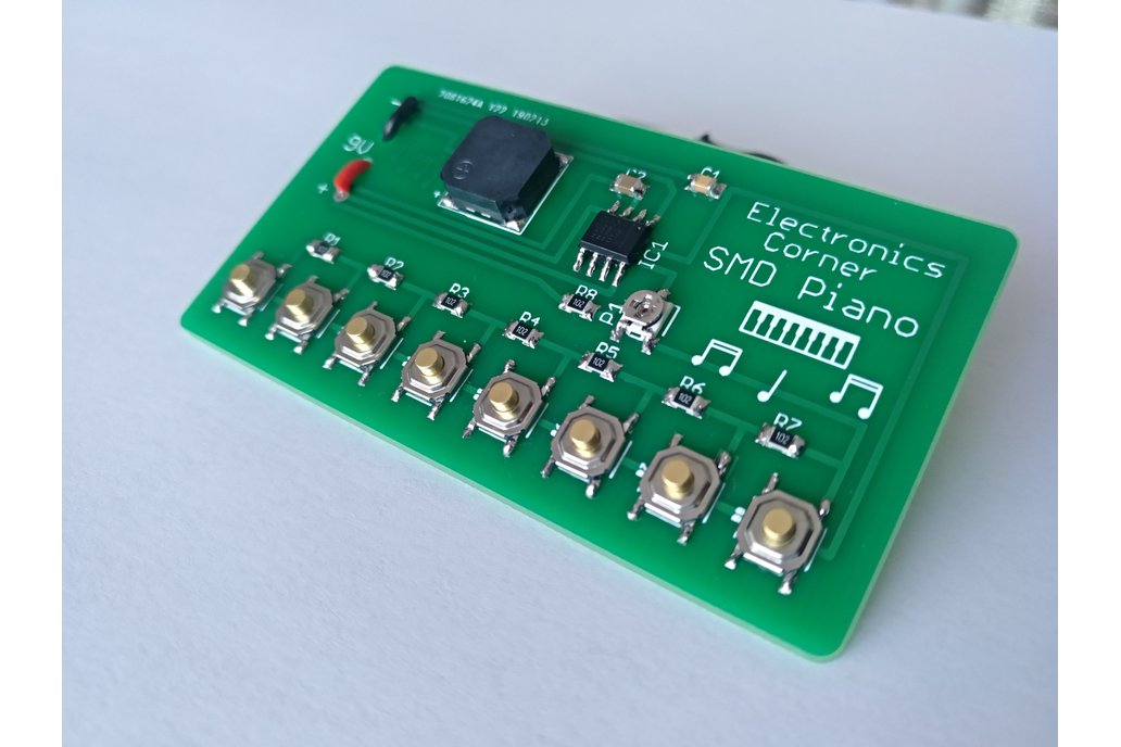 SMD 555 Timer Piano 1