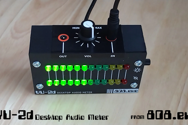 VU-2d Audio Meter