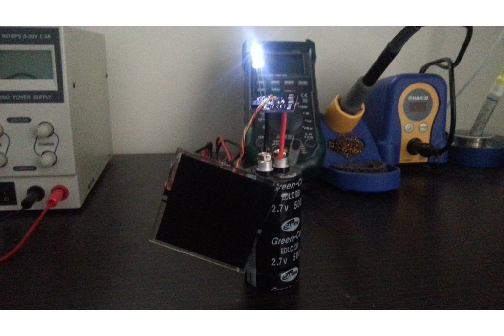 Infinity Supercapacitor Solar Sun Jar Unit 1