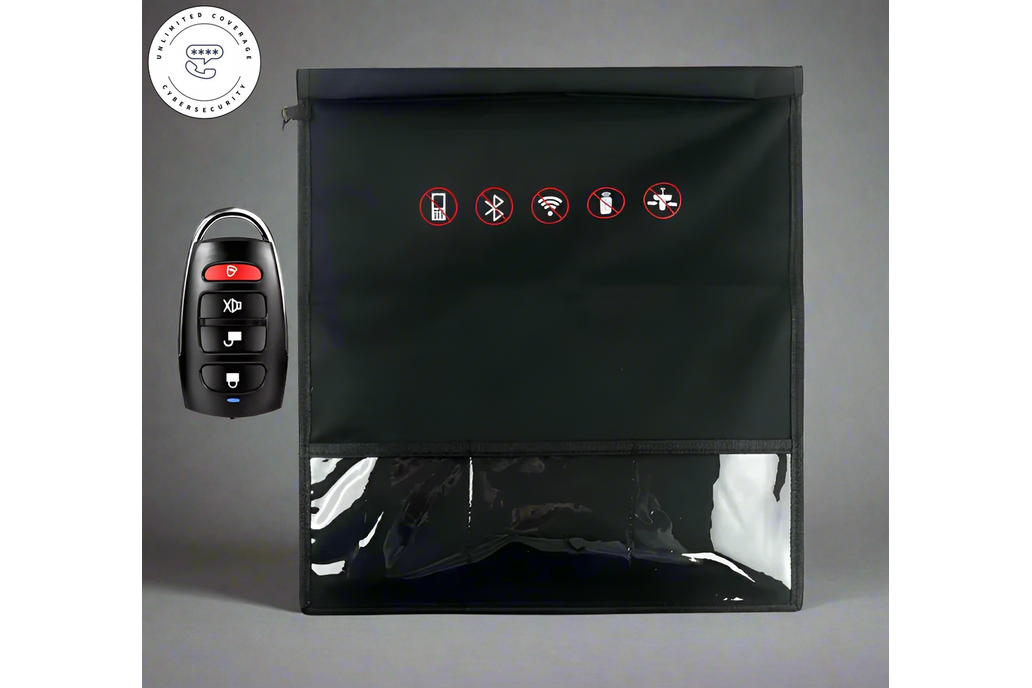 Shield – Faraday Bag for WiFi, RFID, BT & EMP bloc 1