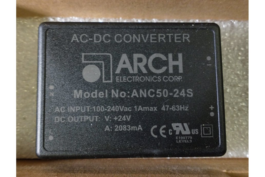 ARCH AC/DC Power module 24V DC out P/N=ANC50-24S 1