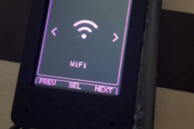 ESP32 bruce firmware, custom cover 3d
