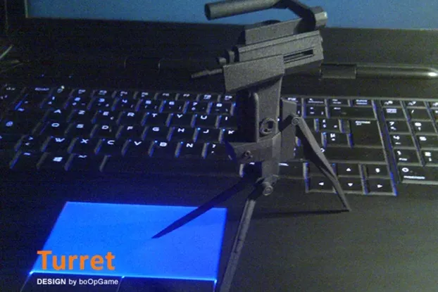 Half-Life 3D Printed Sentry Gun Themed Accessory