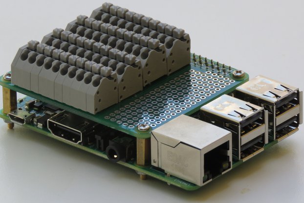 Spring-loaded Breakout Board for Raspberry Pi