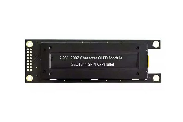 SPI white 2.93 20x2 Character OLED Display Module