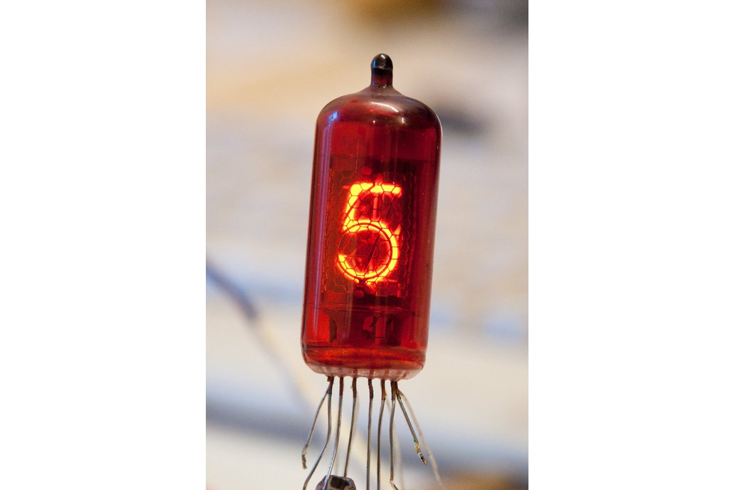 Set of 6 pcs Z570MP Nixie Tube for Nixie Clock 1