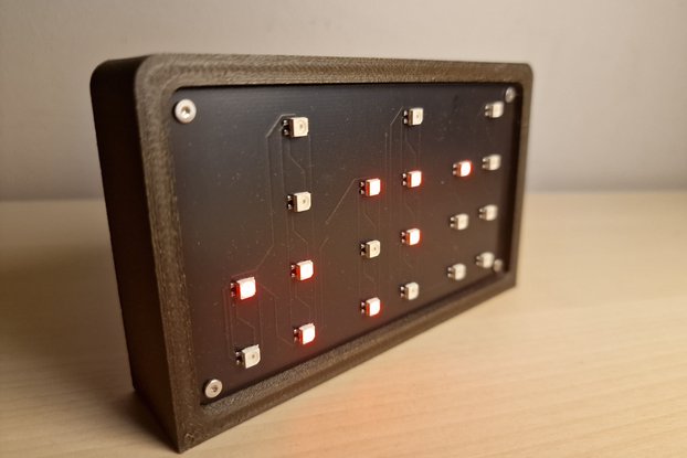 Binary clock #fullColour #wendlersClock