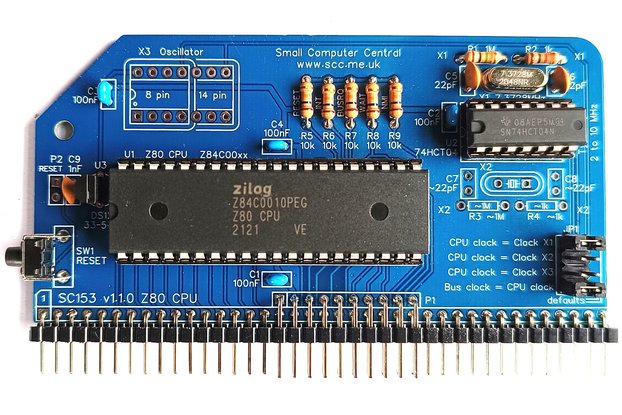 SC153 RCBus-40pin+ Z80 CPU Module Kit for RC2014