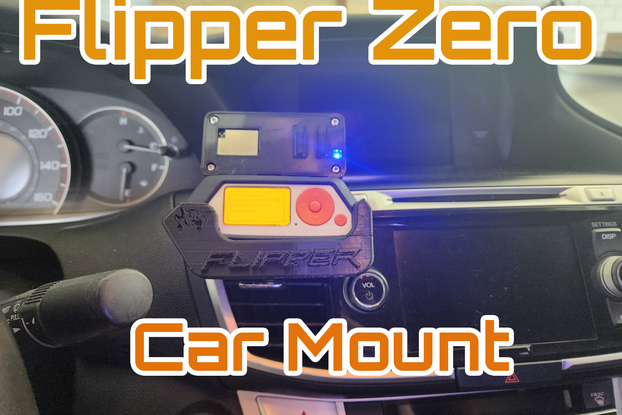 Flipper Zero Car Mount - 3d Printed Various Colors