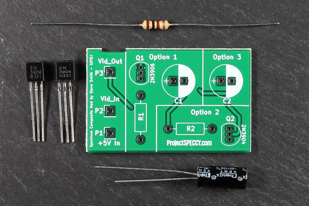 ZX Spectrum Composite Mod. Kit [Internal] 1