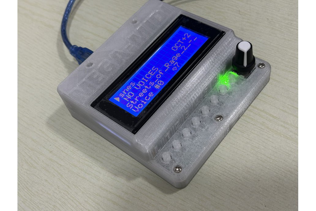 Mega MIDI 5 With Real Yamaha YM3438 1