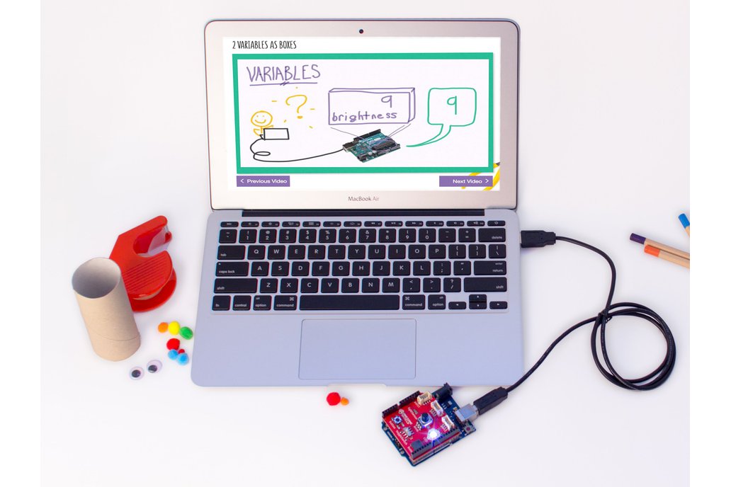 Awesome Shield - Learn to Code for Arduino! 1