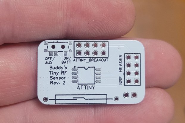 AtTiny25/45/85 nRF24L01 Sensor