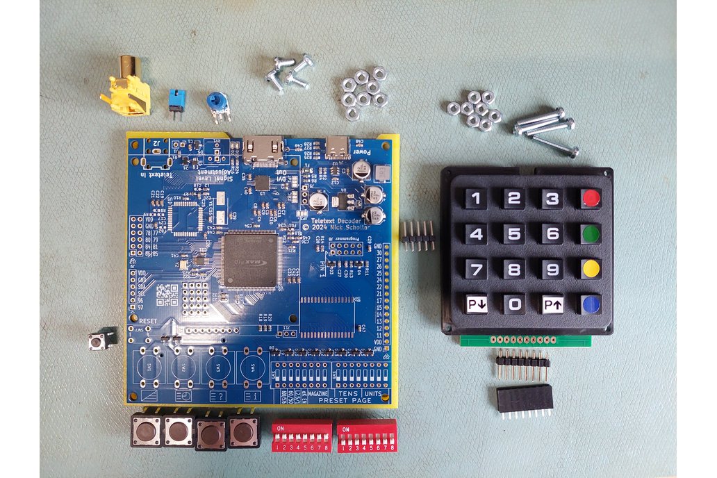 FPGA Teletext Decoder - Part Assembled 1