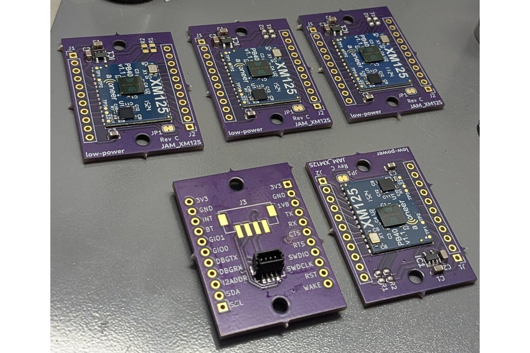 JAM_XM125 PCR breakout board 1