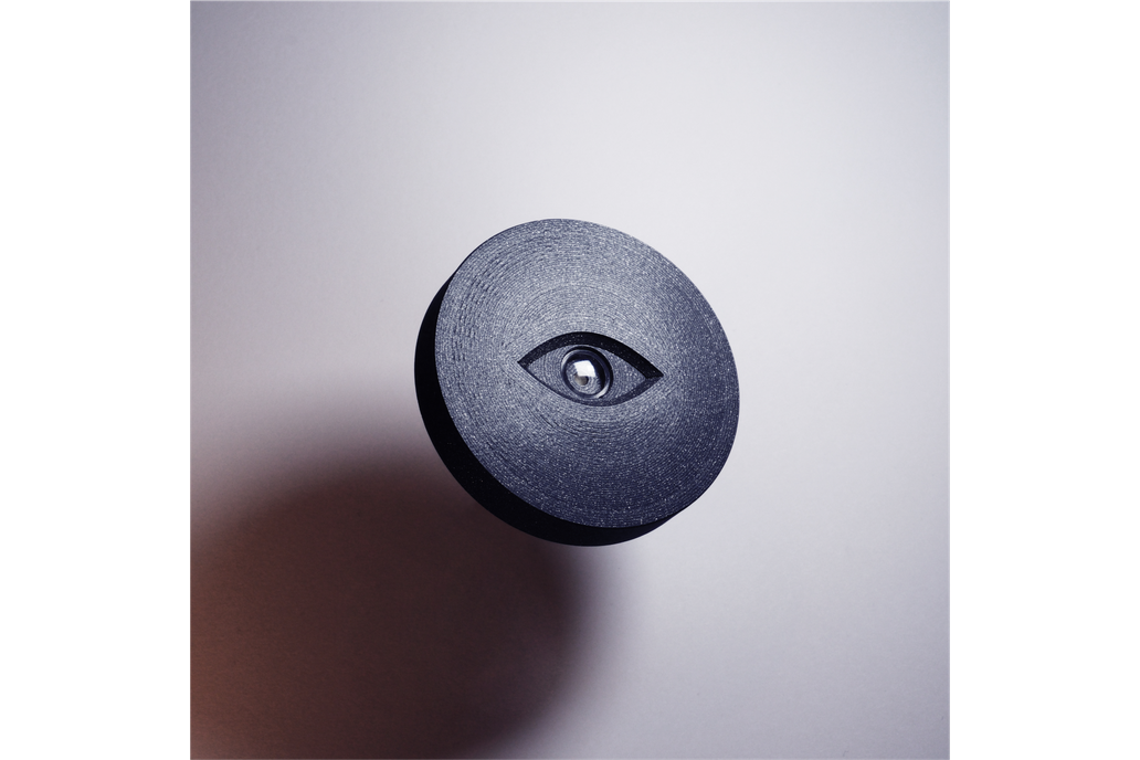 Disposable camera lens 3D printed MONOCLE LENS 1