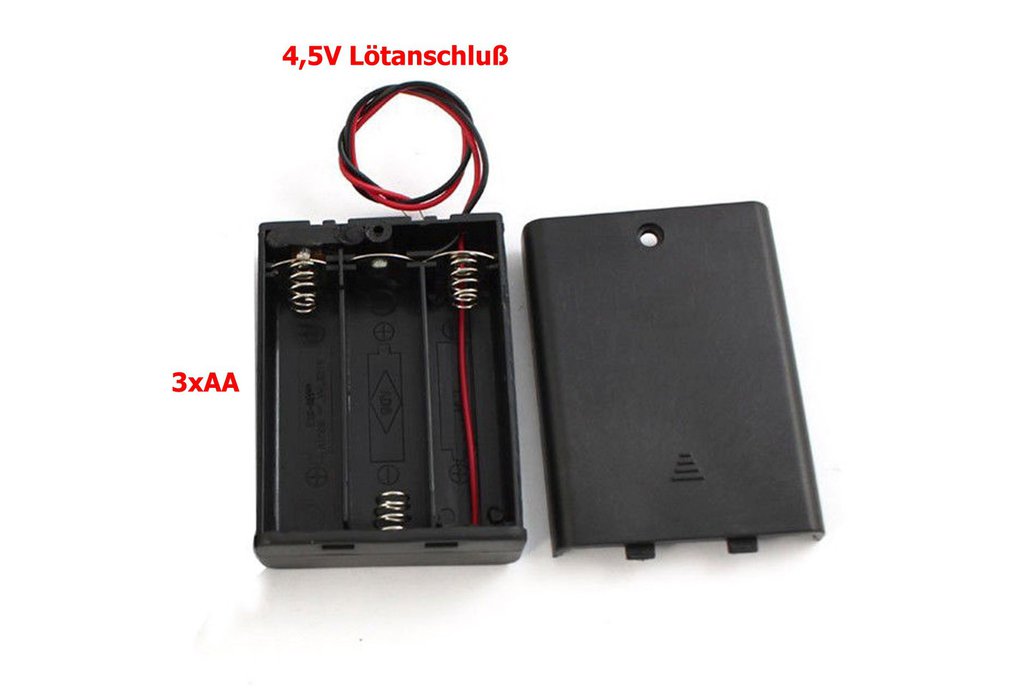 Akku-/Batterieholder for 3xAA (4,5V) 1