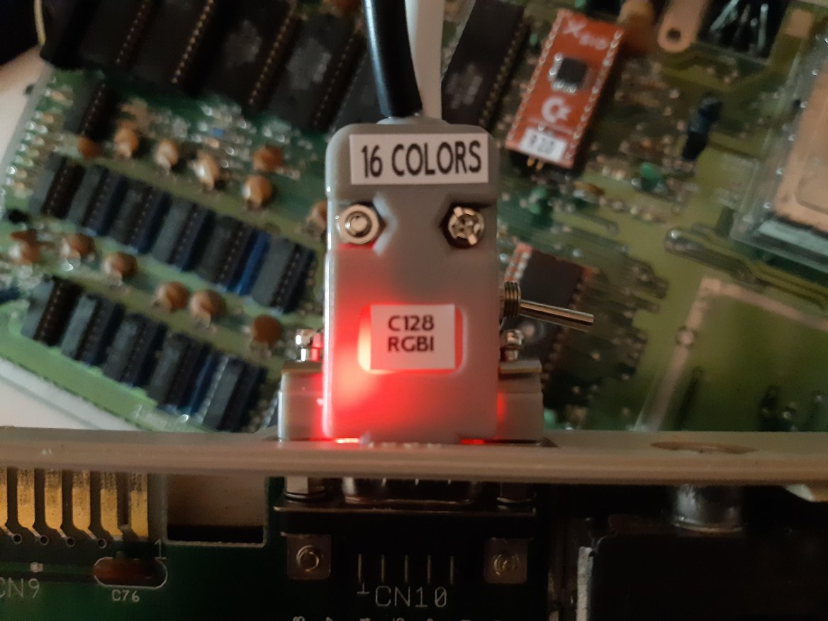 Commodore 128 C128 64 RGBI 40 80 columns 16 colors from CMD marketplace ...
