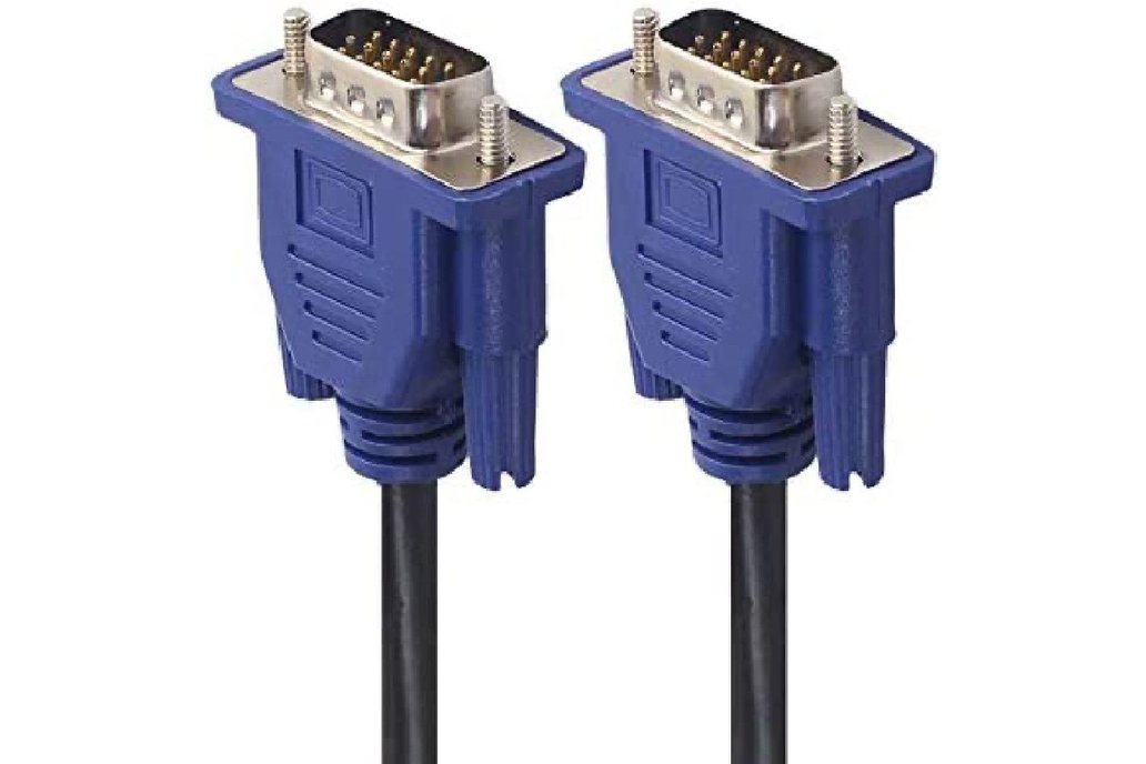VGA/SVGA Cable 1M 15pin Male to Male Extension P 1