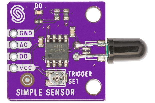 Simple sensor - Fire detector
