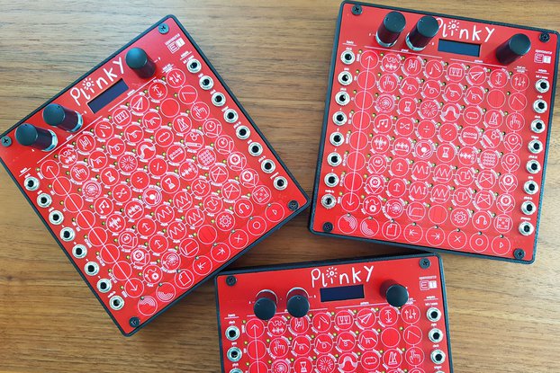 New Plinky Synth with MIDI