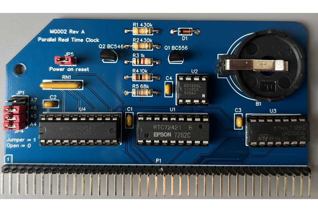 MG002 Real Time Clock - Designed for RC2014 1