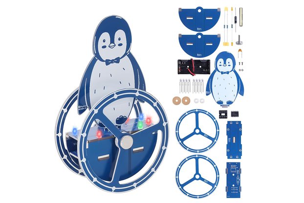Wobbling Penguin DIY Electronics Kit