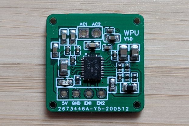 Wireless Qi receiver module