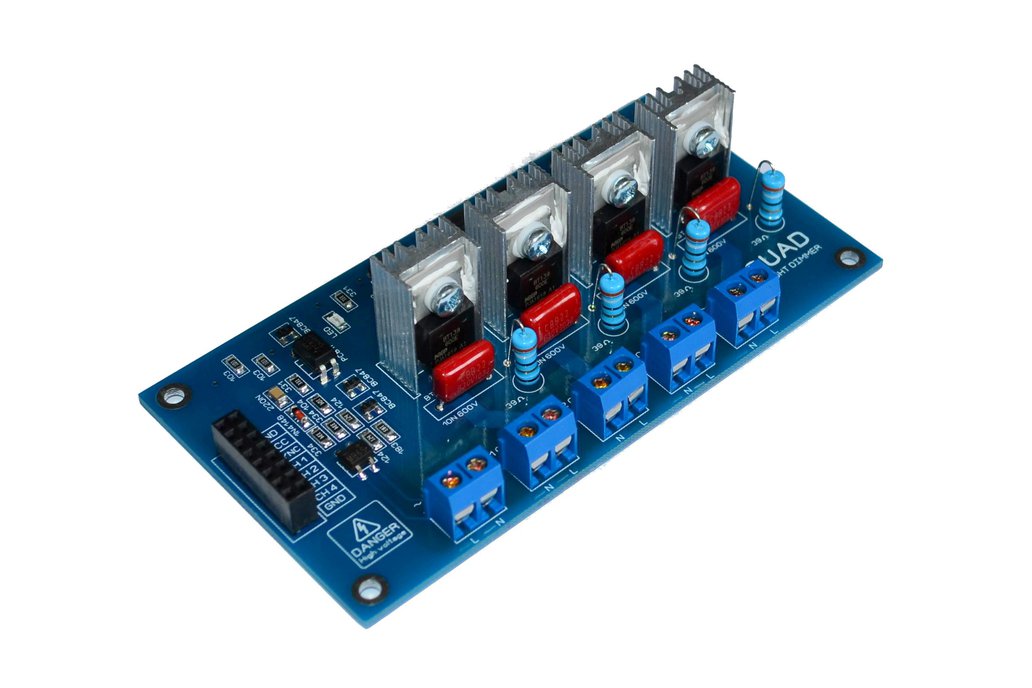 4CH AC LED Light Dimmer V2 Module Controller Board 1