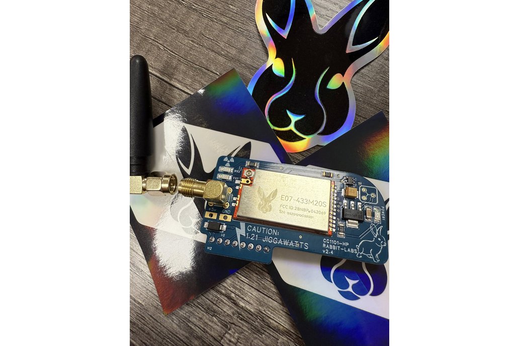 Rabbit-Labs™ - Flux Capacitor - Amplified CC1101 1