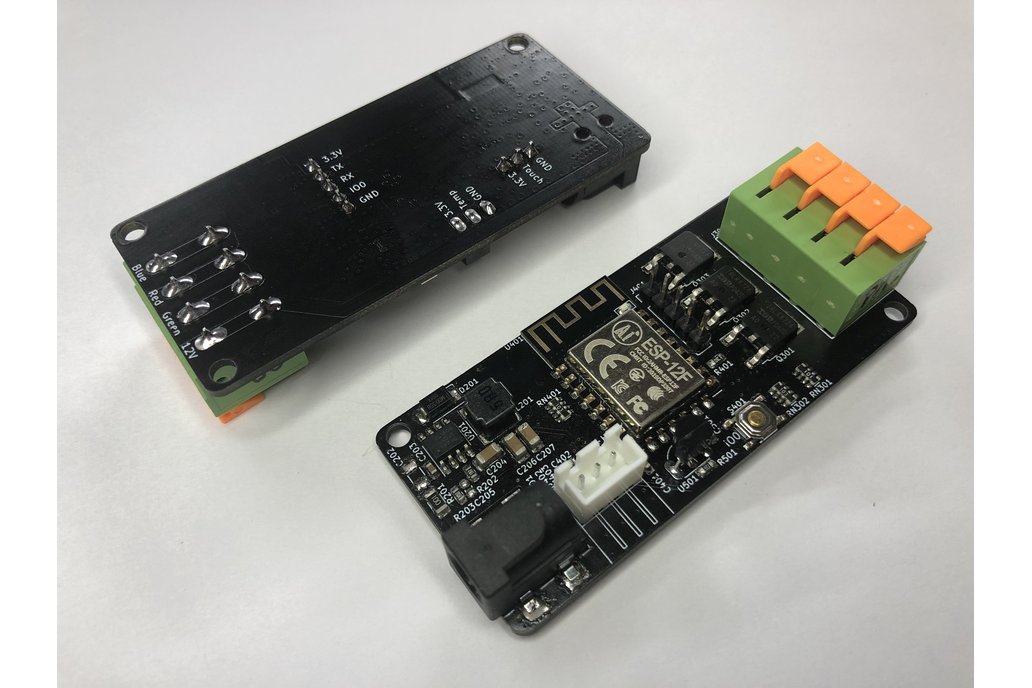 form vehicle Cow IoT RGB LED Controller v2 (ESP8266 & MQTT) from JC Design on Tindie