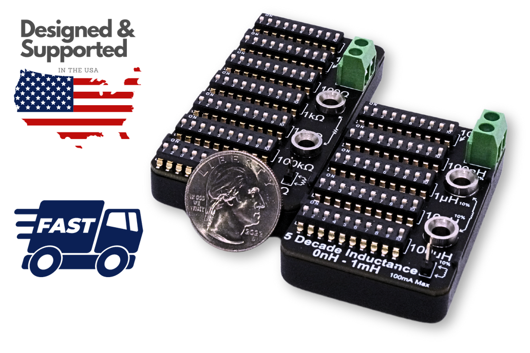 7 Decade Resistance & 5 Decade Inductance Combo 1