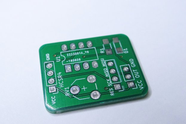 HC-SR04 Reader Module PCB