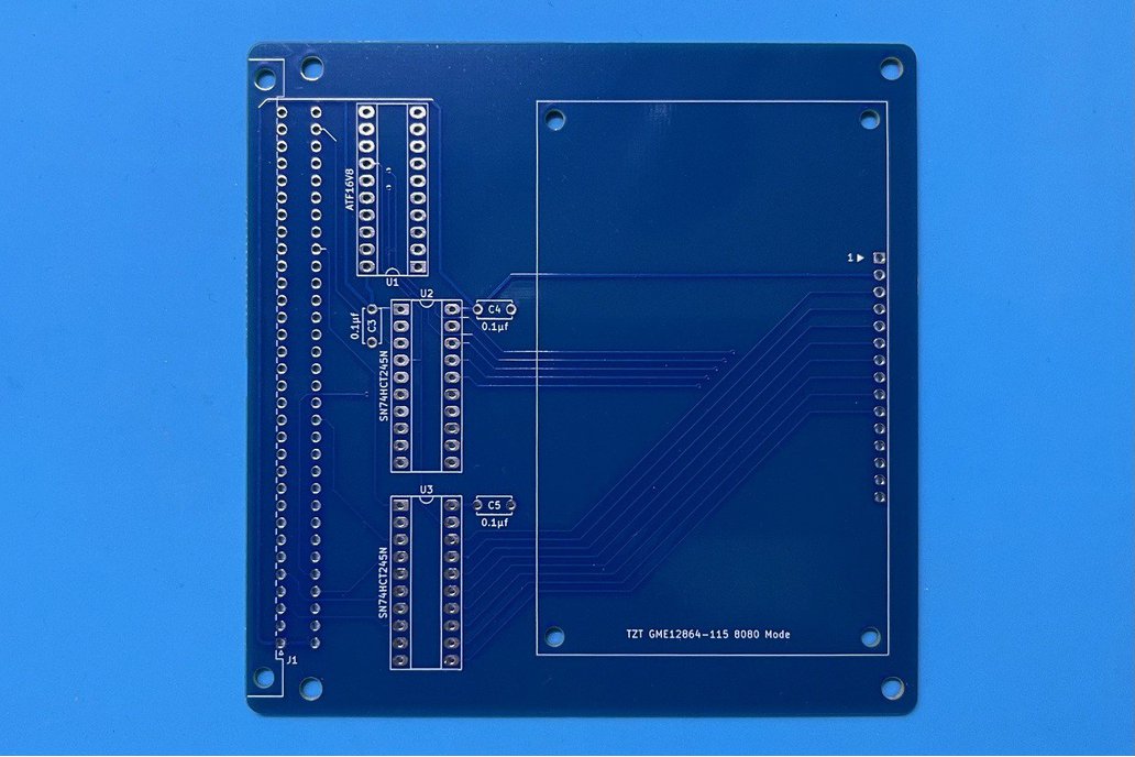 Minimalist ECB (MECB) - OLED Display 128x64 Card 1