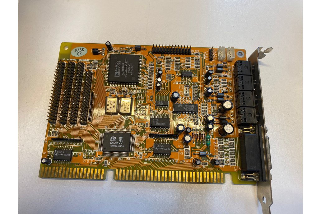 Analog Devices AD1815J/1846JP ISA Sound Card 1