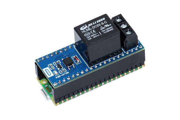 Single Channel Relay HAT for Raspberry Pi Pico