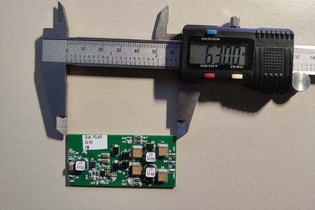 DC/DC 20...26 Vin, ±63.5 Vout. For HV OP-AMPs, 2W