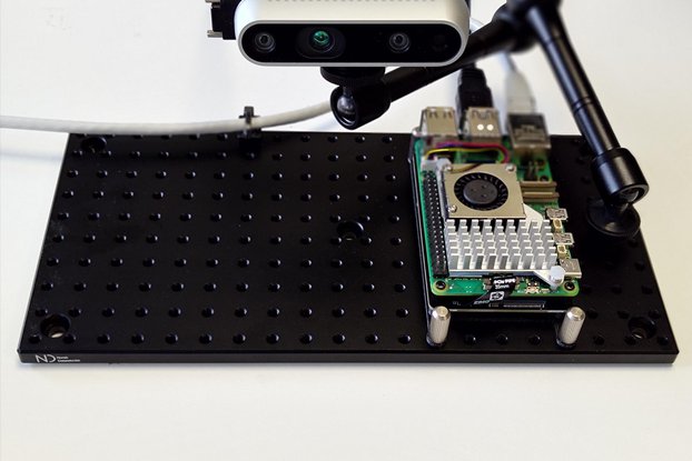 3D printed mount for a Raspberry Pi 5