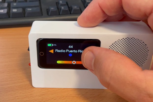 Internet Radio with Touch Screen