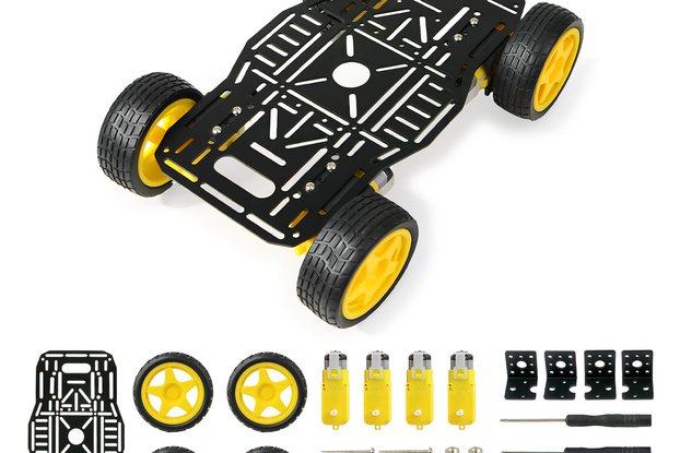 4WD Robot Car Chassis Kit