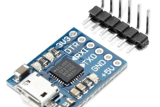 Miniature  micro USB serial UART TTL  3.3V 5V out