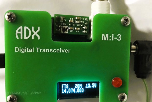 AVR-HF ADX-MI3- Digital Mode QRP - TRX