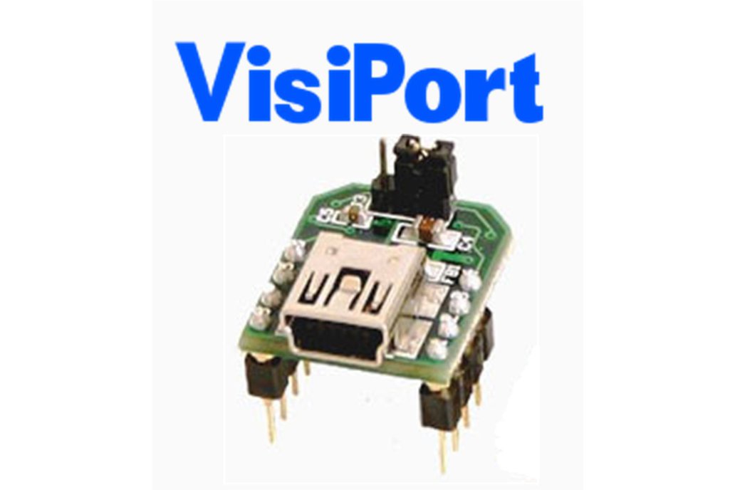 VisiPort USB To Serial Adapter for Debugging Microcontrollers 1